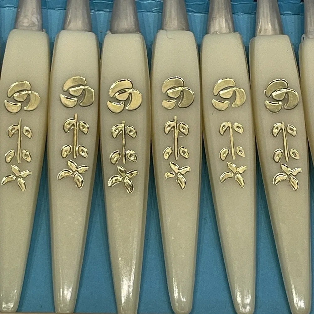 VTG Set Of 2 Little Fork Set 12 Stainless Steel Relish & Hors D'oeuvre Japan 4